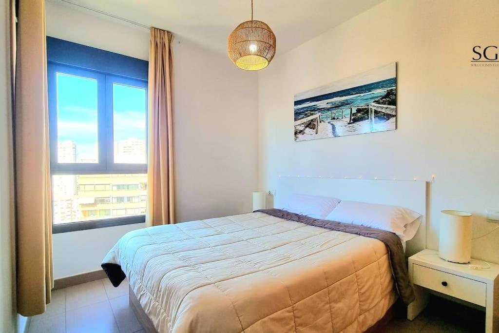 Moderno Y Acogedor- Torres D' Oboe Lejlighed Benidorm Eksteriør billede